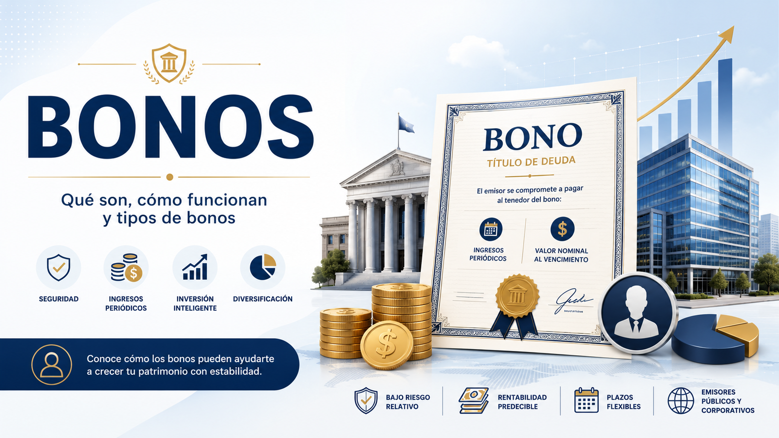 Bonos: qué son, para qué sirven, cómo se generan, cómo funcionan y qué tipos existen