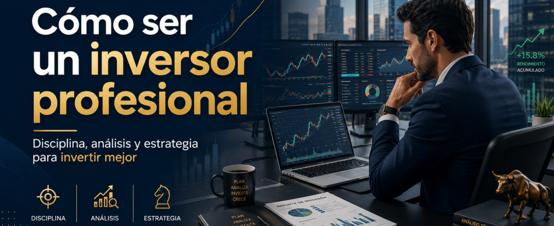 Cómo convertirse en un inversor profesional: 12 consejos para invertir con estrategia