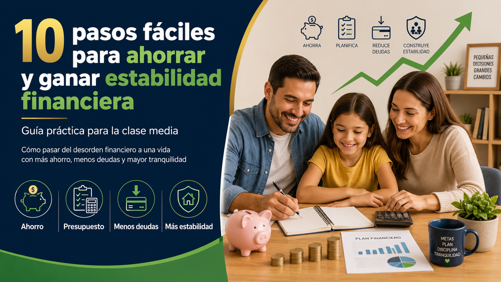 Cómo afecta la mala organización financiera a la clase media y qué hacer para cambiarla