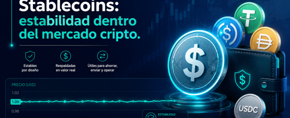 Stablecoins para principiantes: qué son, cómo funcionan y cuáles son sus riesgos