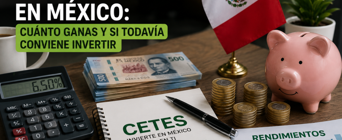 CETES 2026 en México: cuánto ganas y si todavía conviene invertir
