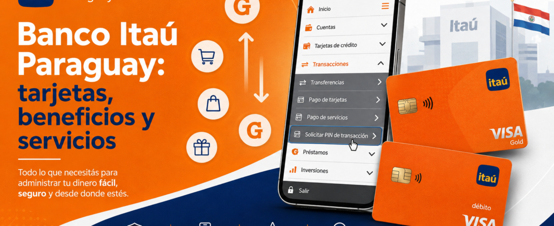 Banco Itaú Paraguay: tarjetas, beneficios, descuentos y cómo funciona