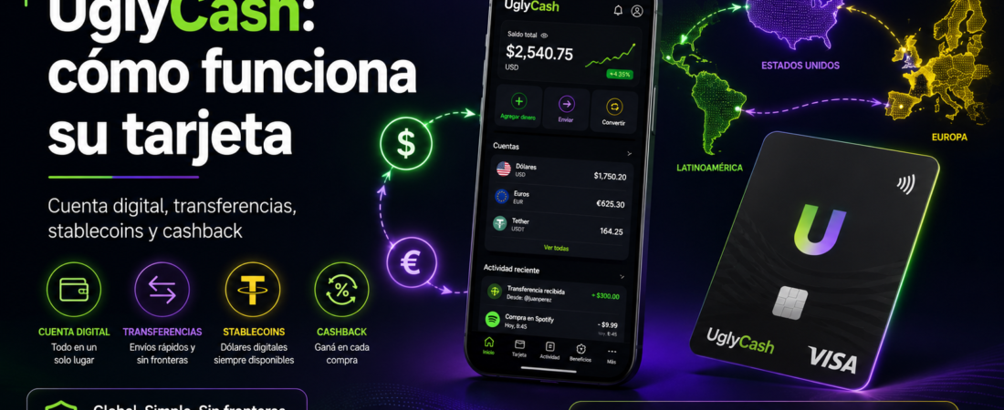 UglyCash: cómo se creó, cómo funciona su tarjeta y qué tan segura es