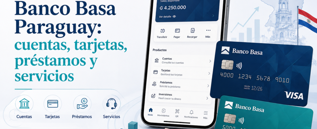 Banco Basa Paraguay: cuentas, tarjetas, préstamos y servicios en 2026