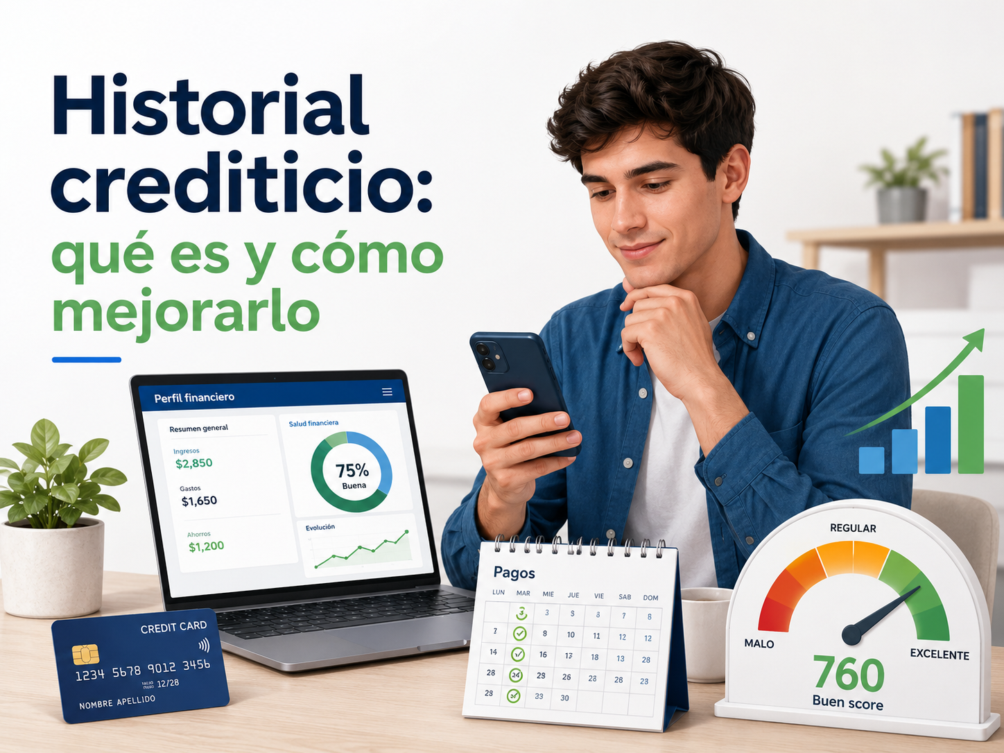 ¿Qué es el historial crediticio y cómo mejorarlo? Guía para construir un buen perfil financiero