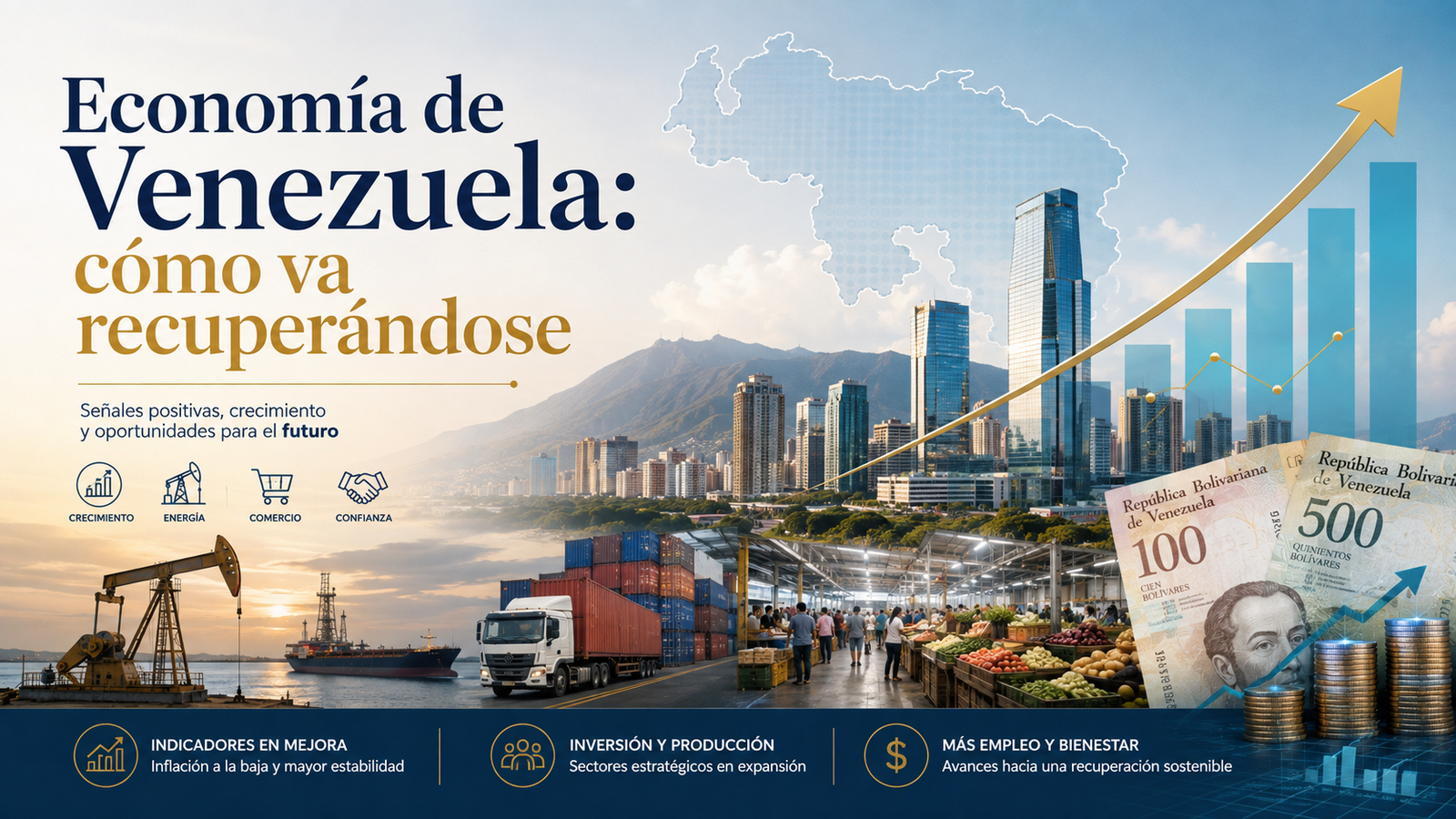 Economía de Venezuela en 2026: ¿cómo se está recuperando después de años de crisis?